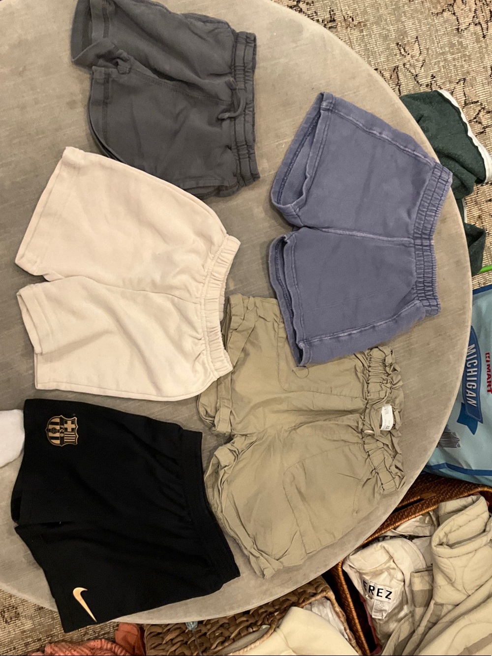 Zara Kids Shorts Bundle - Blue, Gray, Cream, Tan, Black